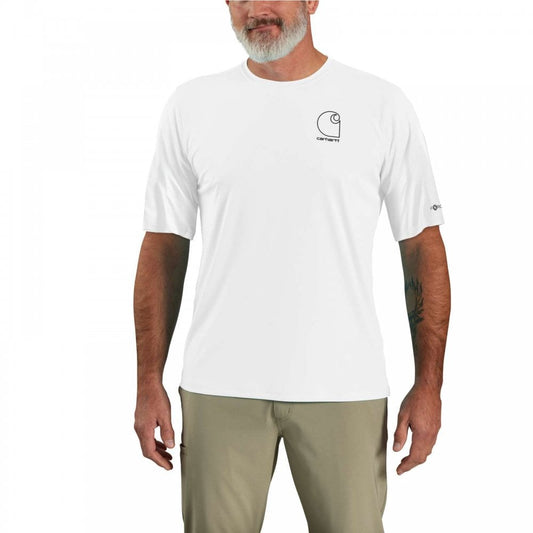 107182 Carhartt Force Sun Defender Lightweight Short-Sleeve Logo Graphic T-Shirt