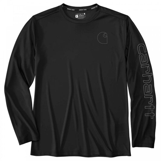 107202 Force Sun Defender Lightweight Long-Sleeve Logo Graphic T-Shirt