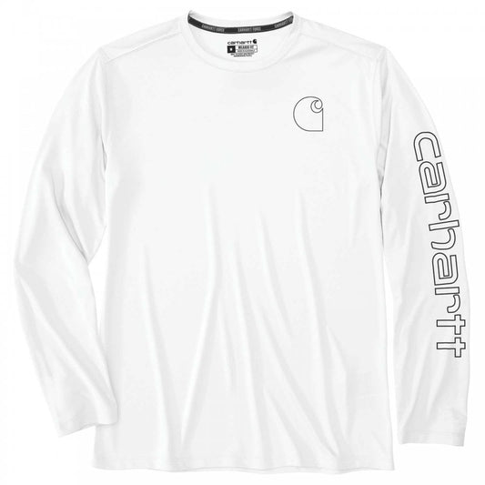 107202 Force Sun Defender Lightweight Long-Sleeve Logo Graphic T-Shirt
