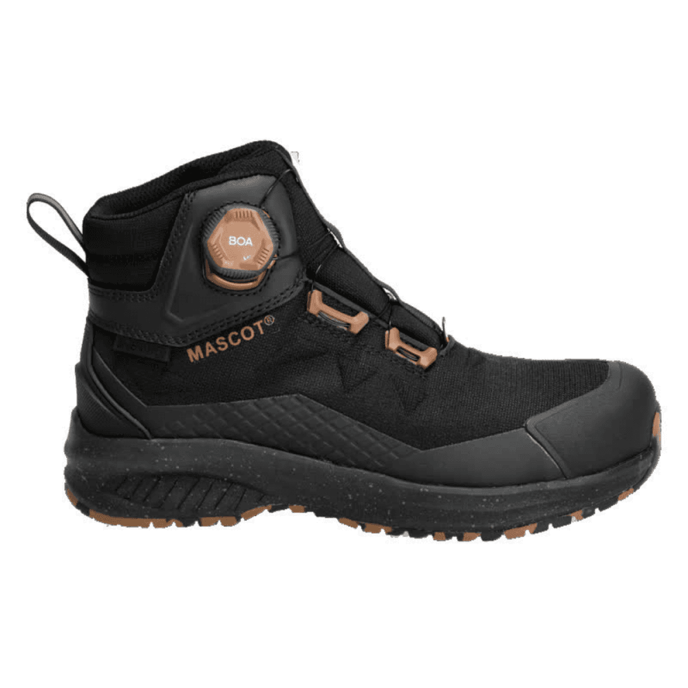 F1602 BOA® Fit Customized Waterproof & Breathable Safety Boot UK11 - EU46 - US12 nut-brown *One Size Only - Outlet Store*