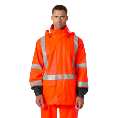 70155 Addvis Hi Vis Rain Jacket