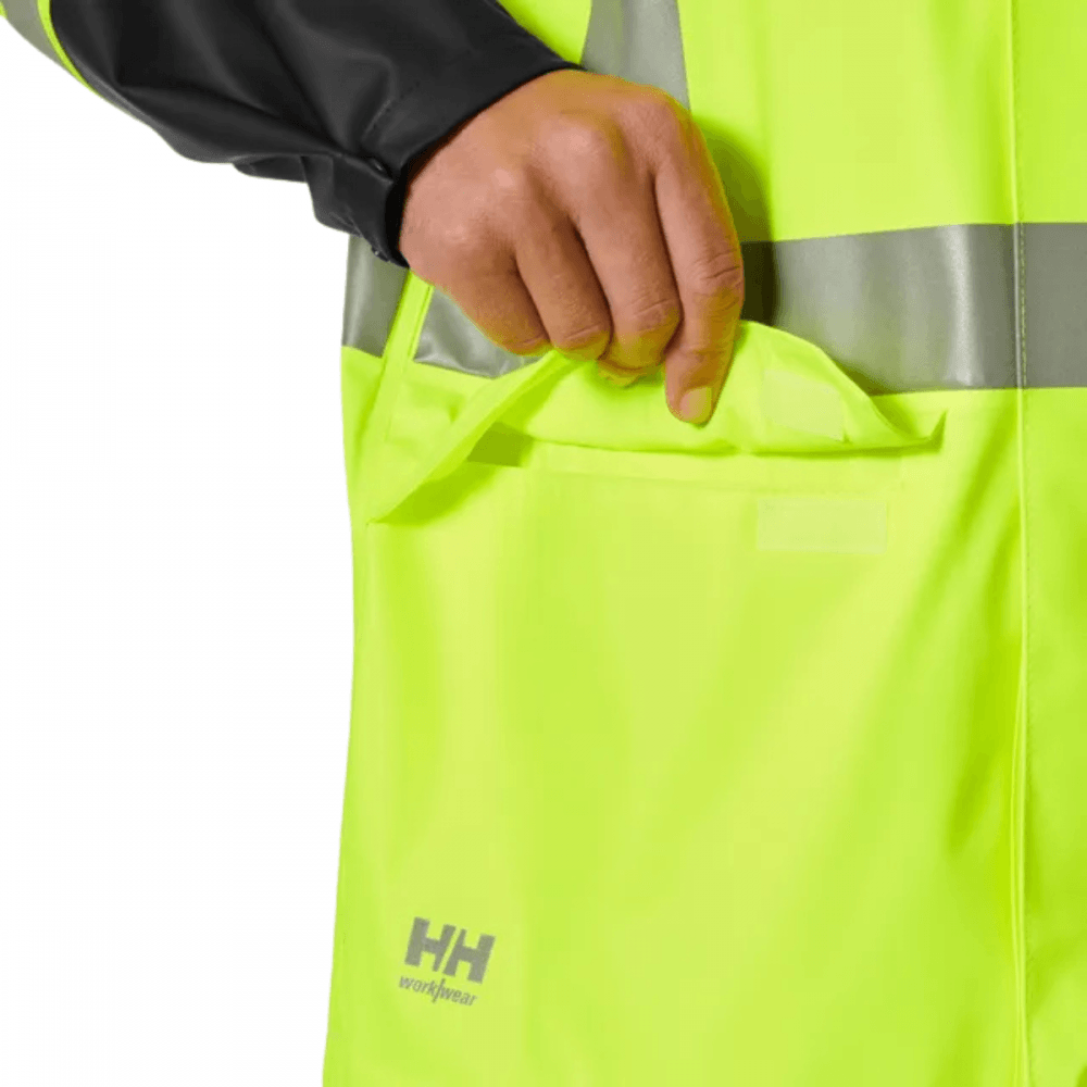 70155 Addvis Hi Vis Rain Jacket