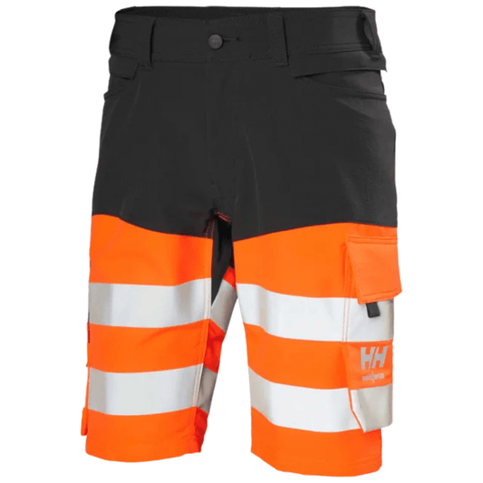 77434 Alna 4X HH Connect Hi Vis Shorts Orange/Ebony 31.5" 31.5" *One Size Only - Outlet Store*