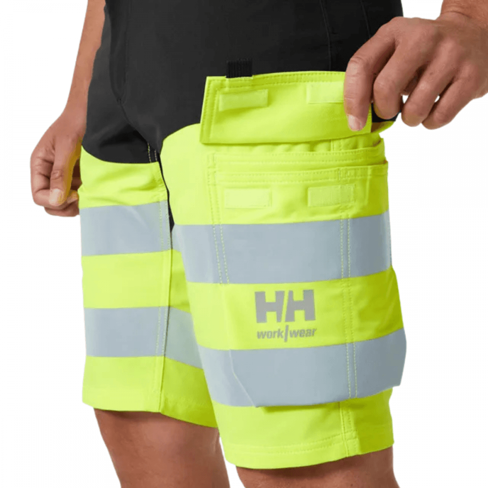 77434 Alna 4X HH Connect Hi Vis Shorts