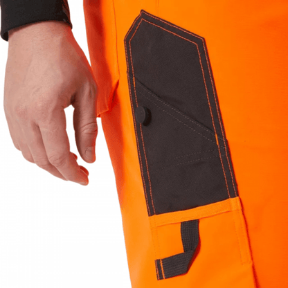 77549 Alna 4X Hi Vis Work Bib Class 2