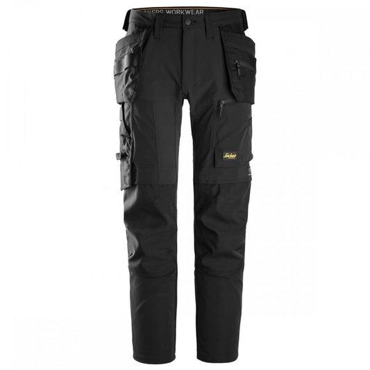 SN6218 AW Stretch Trouser with Holster Pockets - Recycled Polyamide Material Black 28" 35" *One Size Only - Outlet Store*