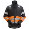 SN1534 HV Jacket Cl 1 Black/High-Vis Orange 3XL *One Size Only - Outlet Store*