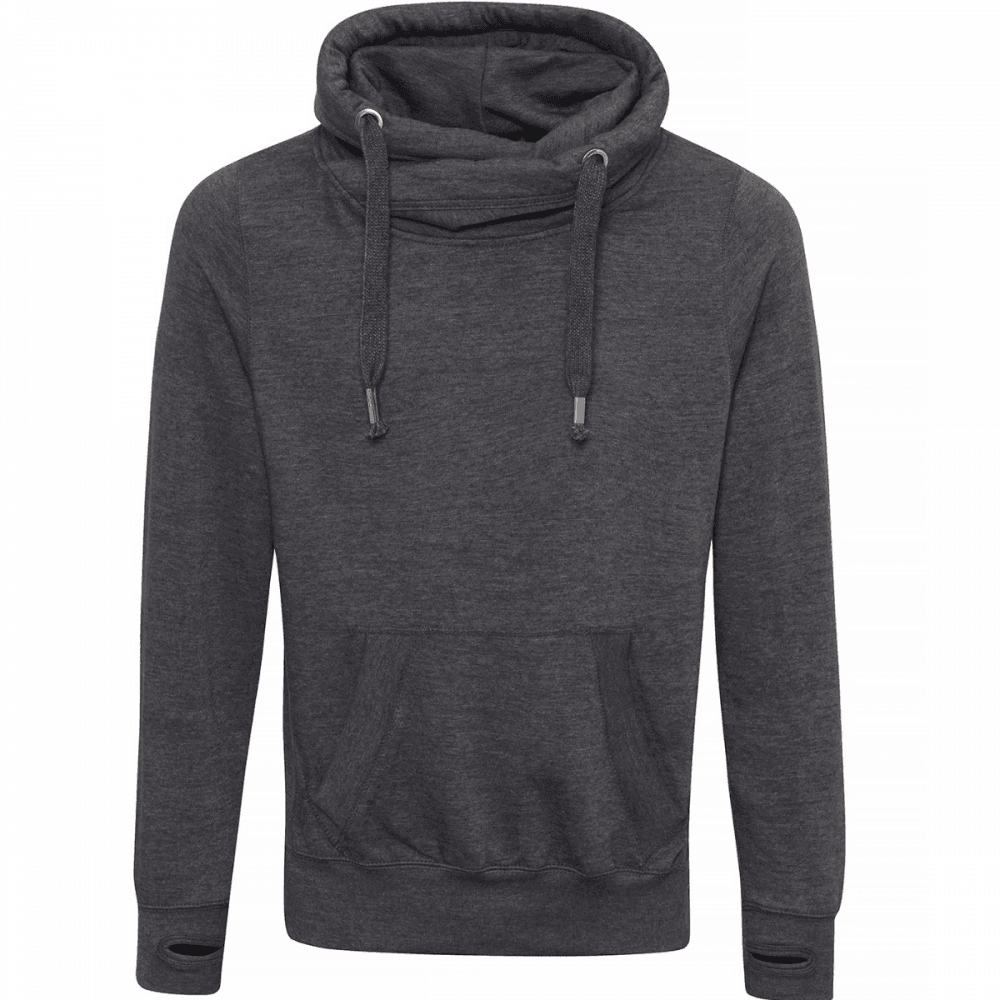 JH021 Cross Neck Hoodie