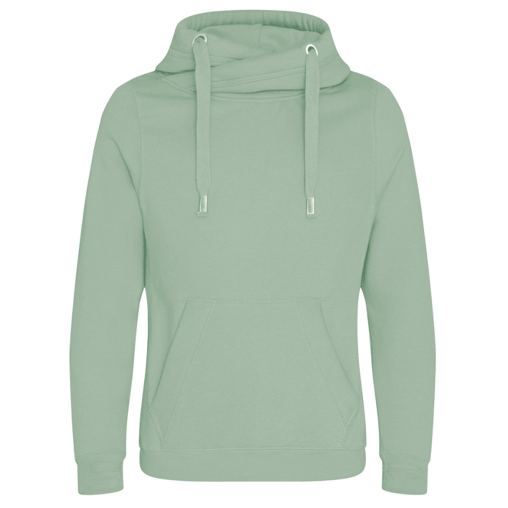 JH021 Cross Neck Hoodie
