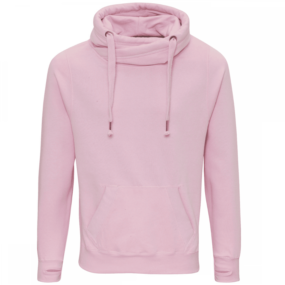 JH021 Cross Neck Hoodie