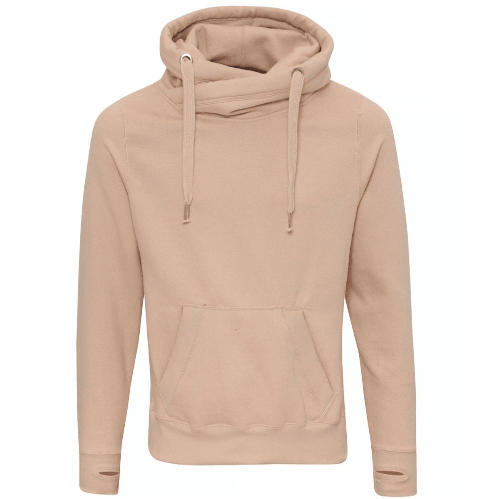 JH021 Cross Neck Hoodie