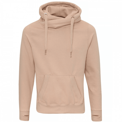 JH021 Cross Neck Hoodie