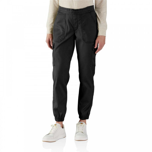 106522 Bd6522 Womens Relaxed Fit Twill Jogger