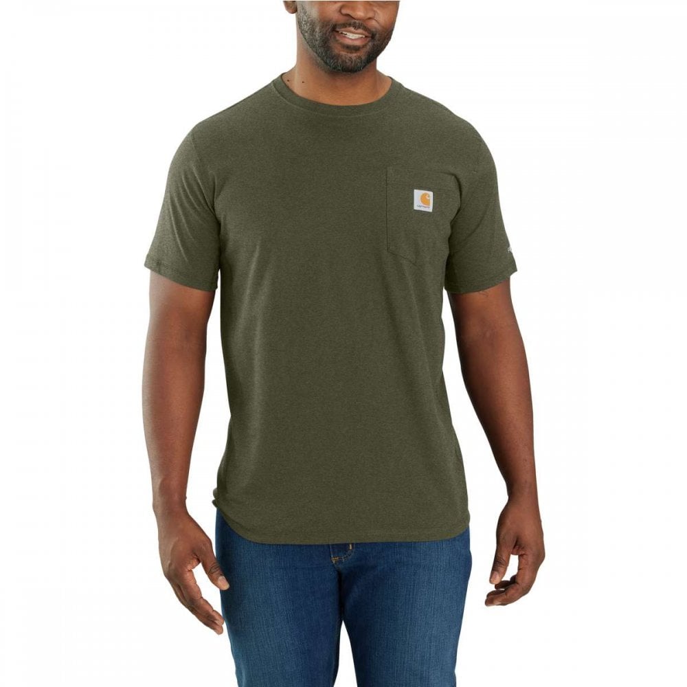 106652 Carhartt Force Relaxed Fit Midweight Short-Sleeve Pocket T-Shirt