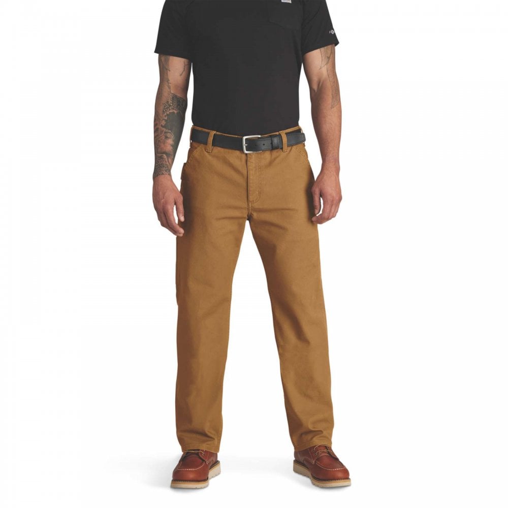 106992 Mens Loose Fit Straight Rugged Flex Duck Dungaree