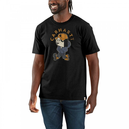 107051 Tk7051 Mens Relaxed Fit Lightweight S/S Active Jac Graphic T-Shirt