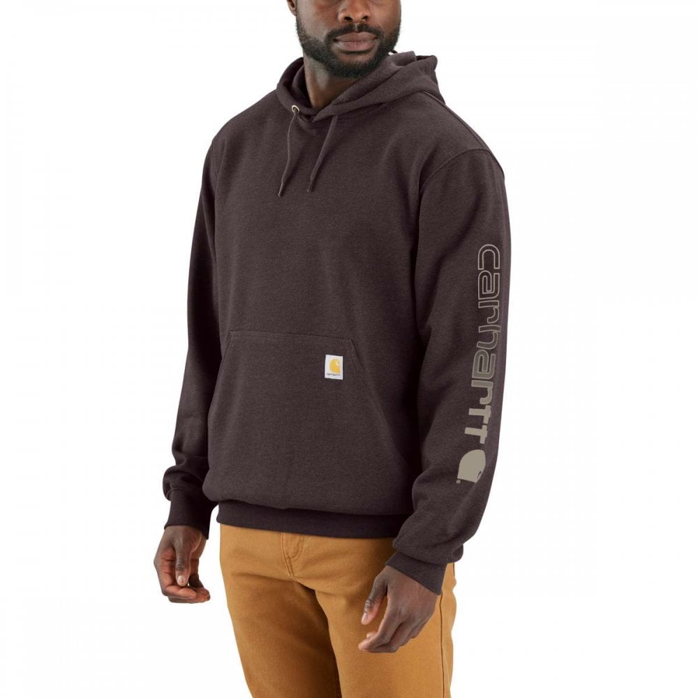 K288 Loose Fit Midweight Logo Sleeve Graphic Sweatshirt