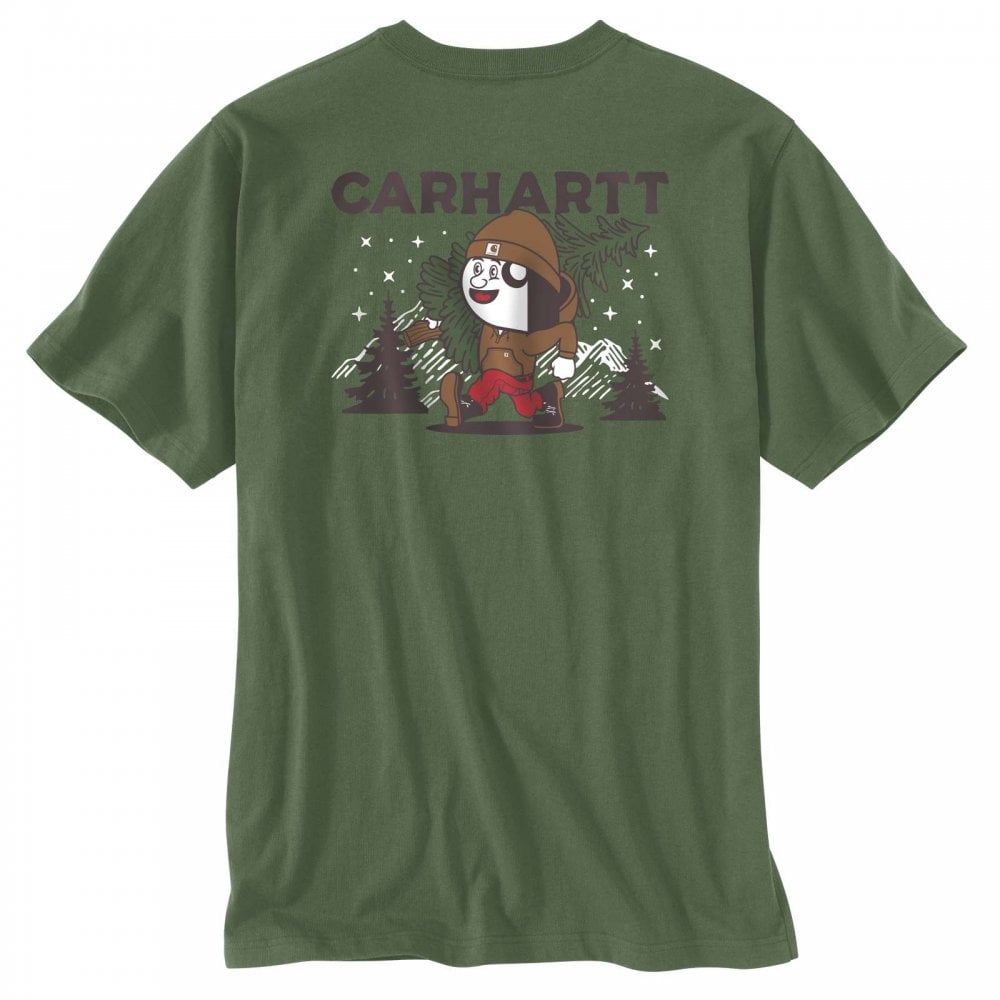 107269 Tk7269 Mens Relaxed Fit Heavyweight S/S Outdoor Graphic T-Shirt