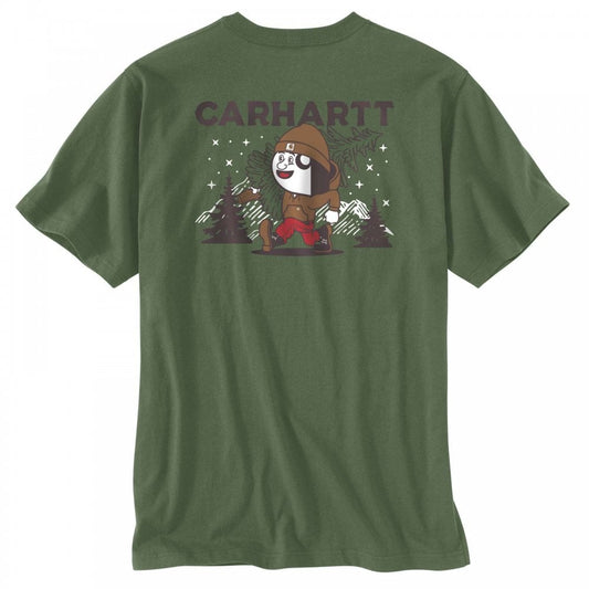 107269 Tk7269 Mens Relaxed Fit Heavyweight S/S Outdoor Graphic T-Shirt