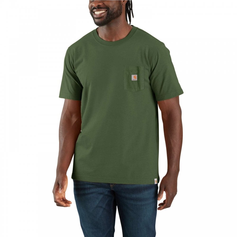 107269 Tk7269 Mens Relaxed Fit Heavyweight S/S Outdoor Graphic T-Shirt