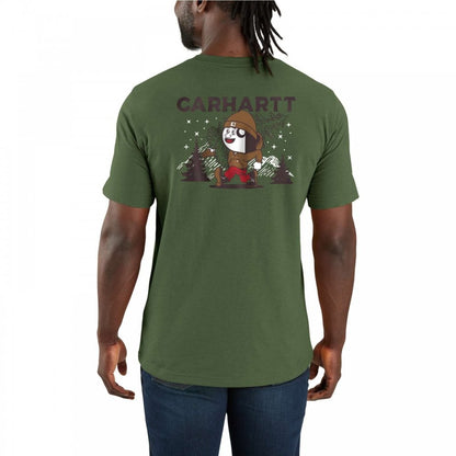 107269 Tk7269 Mens Relaxed Fit Heavyweight S/S Outdoor Graphic T-Shirt