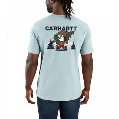 107269 Tk7269 Mens Relaxed Fit Heavyweight S/S Outdoor Graphic T-Shirt