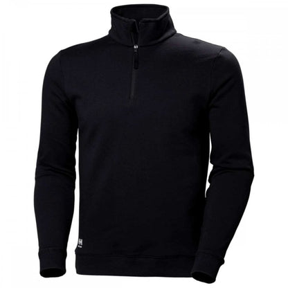 79210 Manchester YKK Half Zip 100% Cotton Sweatshirt
