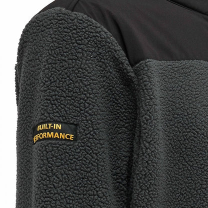 Borden Sherpa Fleece With Costrast Shoulders