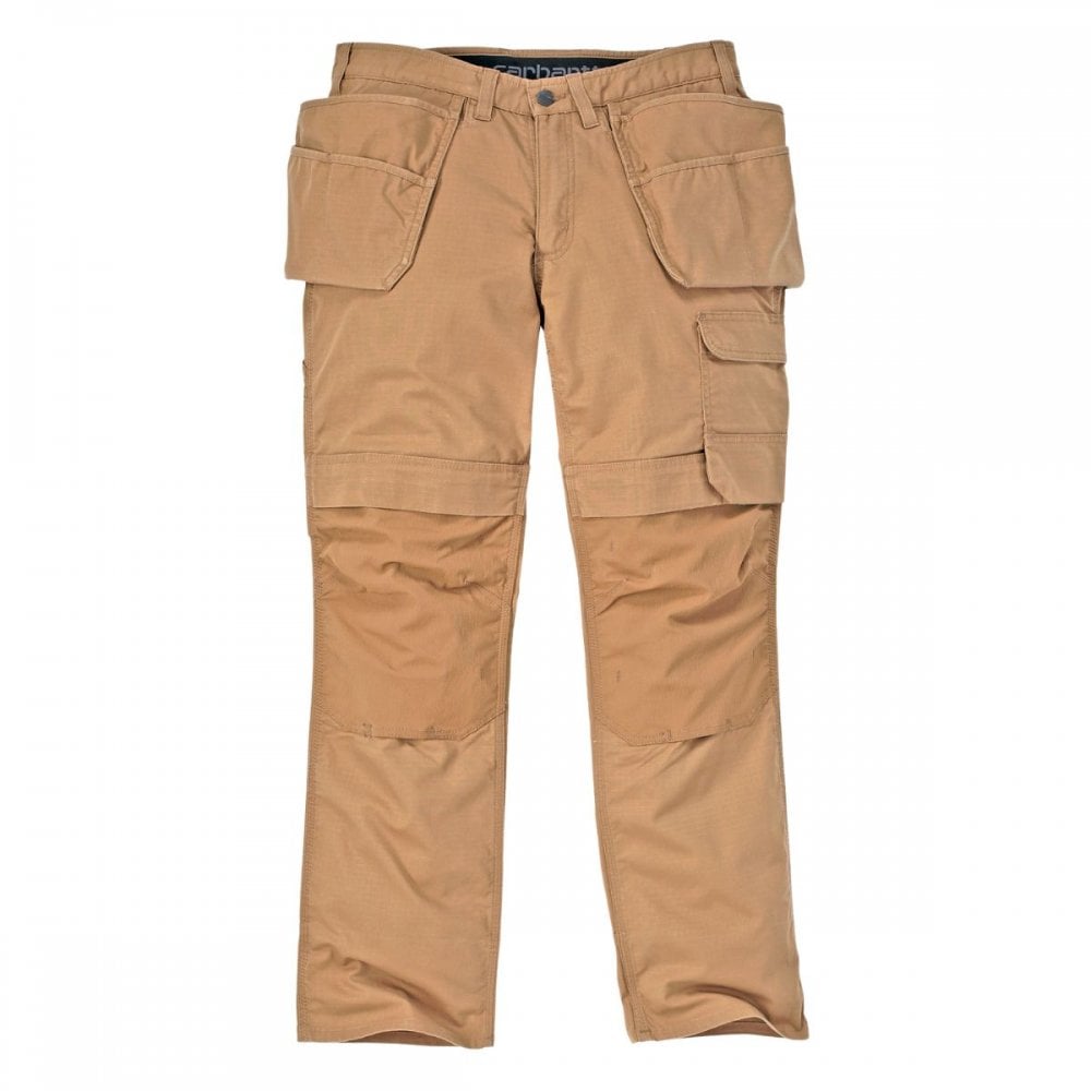 105070 Holster Pocket Steel Ripstop Double Front Kneepad Pant Carhartt Brown 34" 34" *One Size Only - Outlet Store*