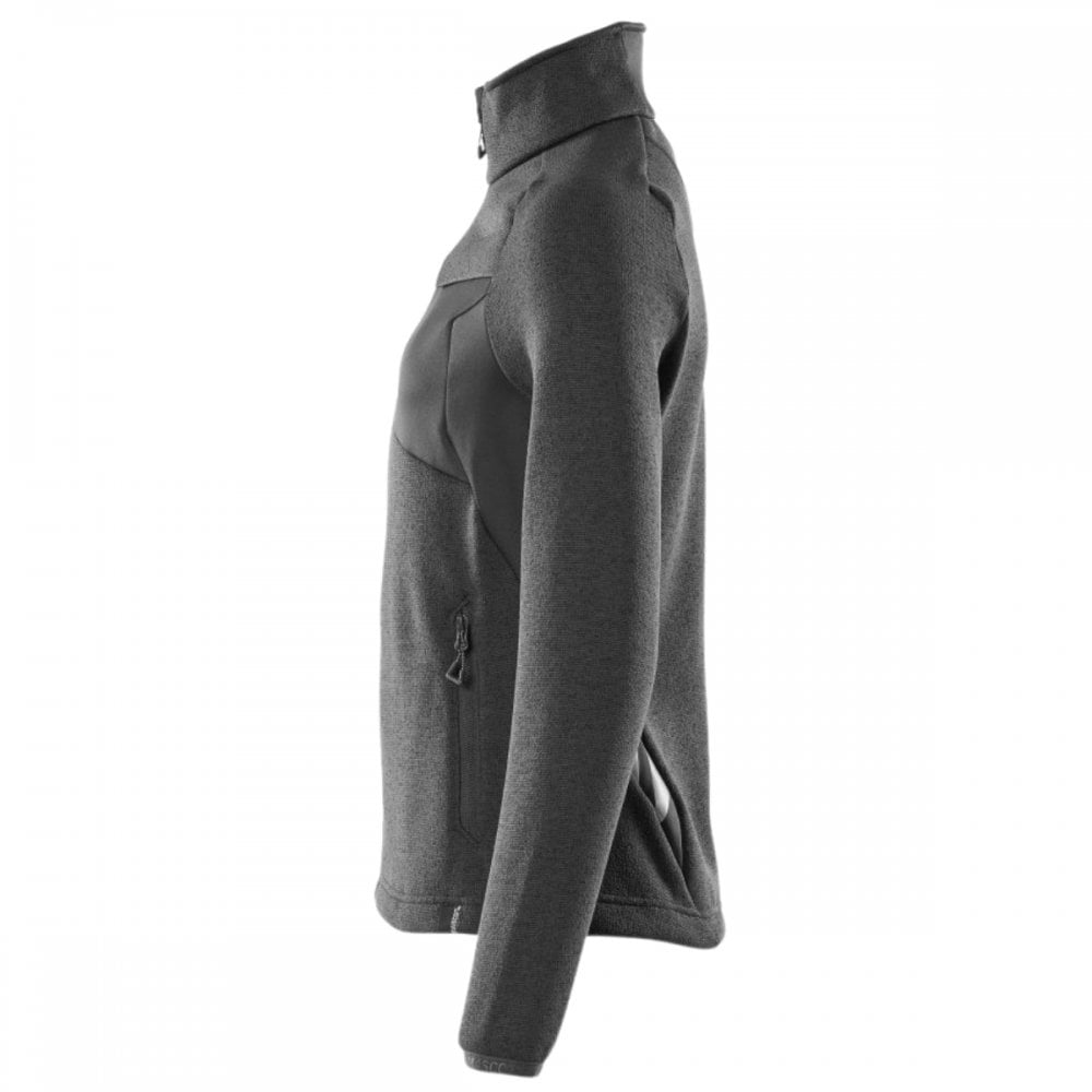 18155 Accelerate Knitted Jumper with zipper
