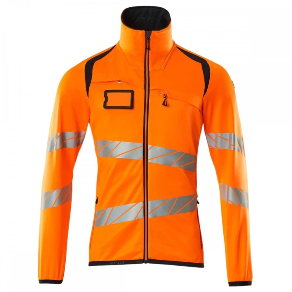 19103 Accelerate Safe Fleece Jumper with zipper