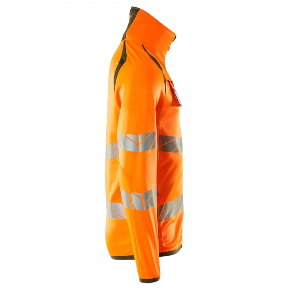 19103 Accelerate Safe Fleece Jumper with zipper