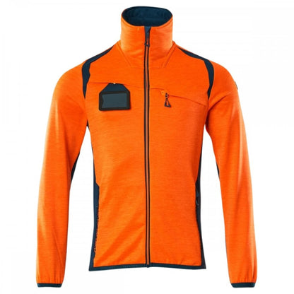 19403 Accelerate Safe Fleece Jumper with zipper