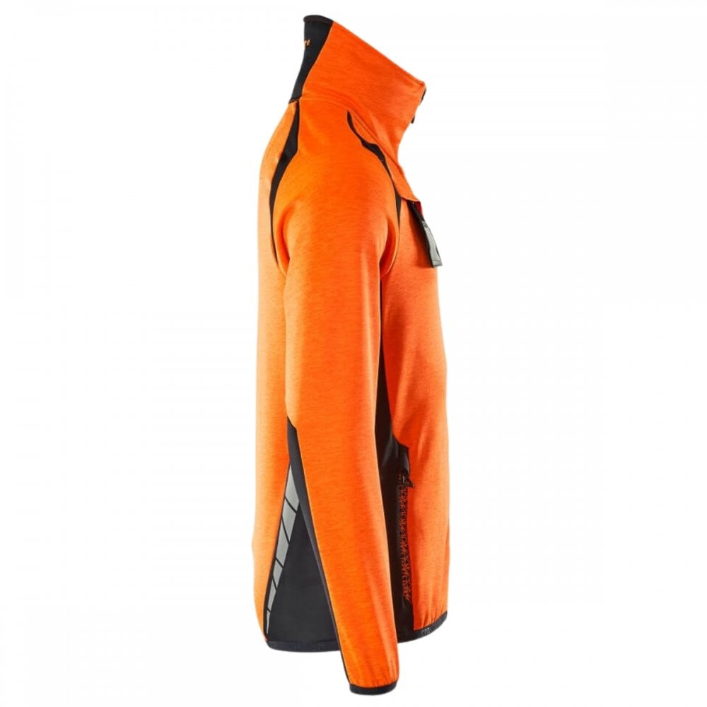 19403 Accelerate Safe Fleece Jumper with zipper