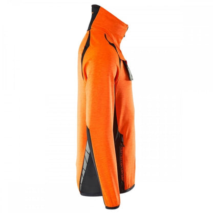 19403 Accelerate Safe Fleece Jumper with zipper