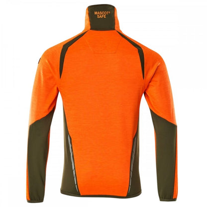 19403 Accelerate Safe Fleece Jumper with zipper