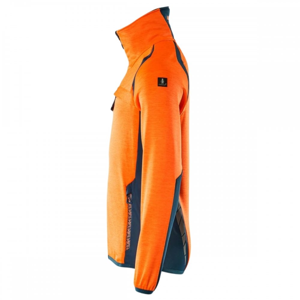19403 Accelerate Safe Fleece Jumper with zipper
