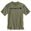 103361 Core Logo T-Shirt Short Sleeve Relaxed Loose Fit Dusty Olive XS *One Size Only - Outlet Store*