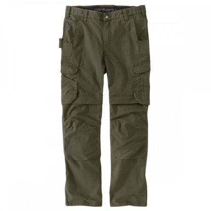 105072 Steel Rugged Flex Relaxed Fit Ripstop Double Front Cargo Work Pant