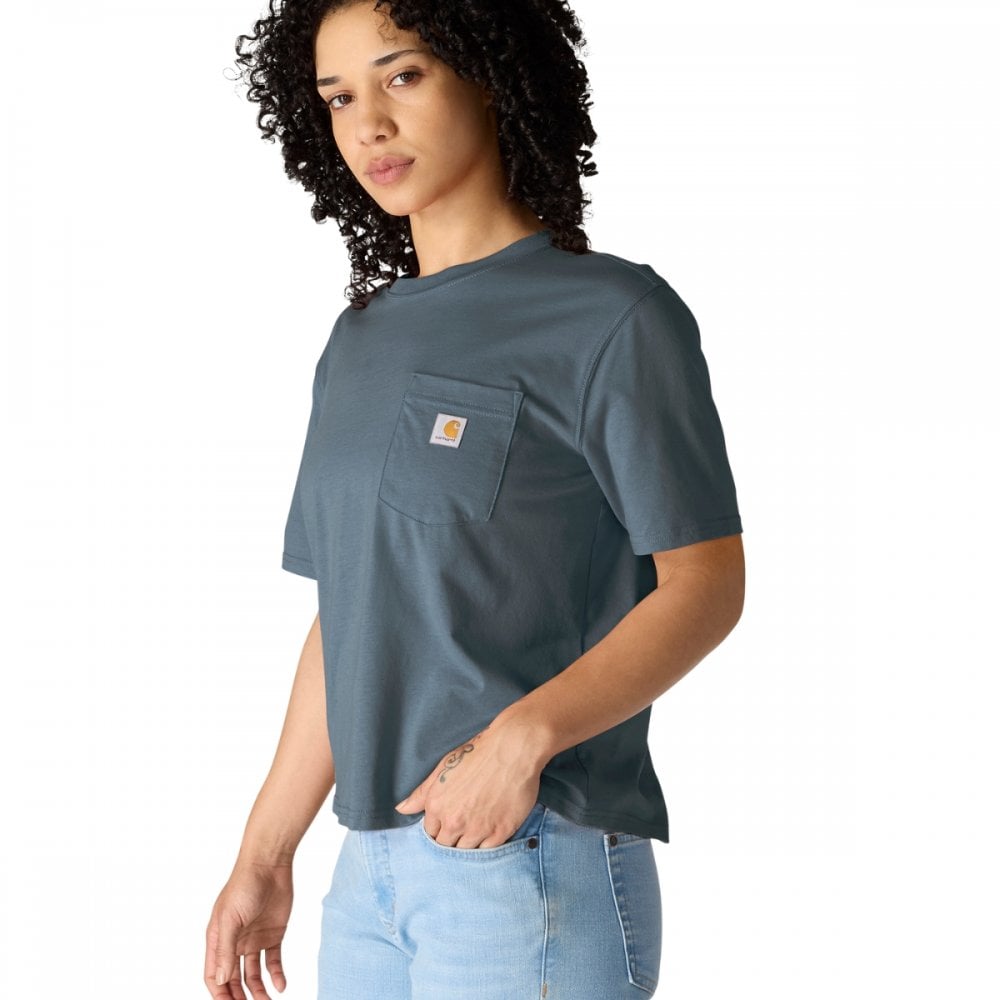 106122 Womens Lightweight Short Sleeve Crewneck T-Shirt