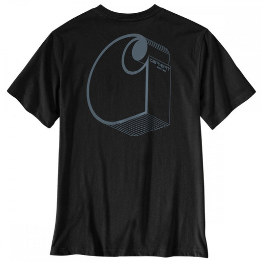 107319 Irvine Relaxed 3D Logo T-Shirt