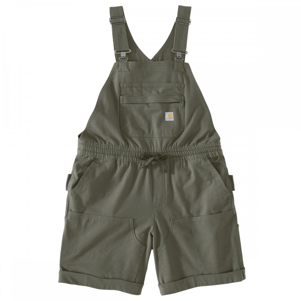 107398 Carhartt Force™ Ripstop Shortall Dusty Olive S *One Size Only - Outlet Store*