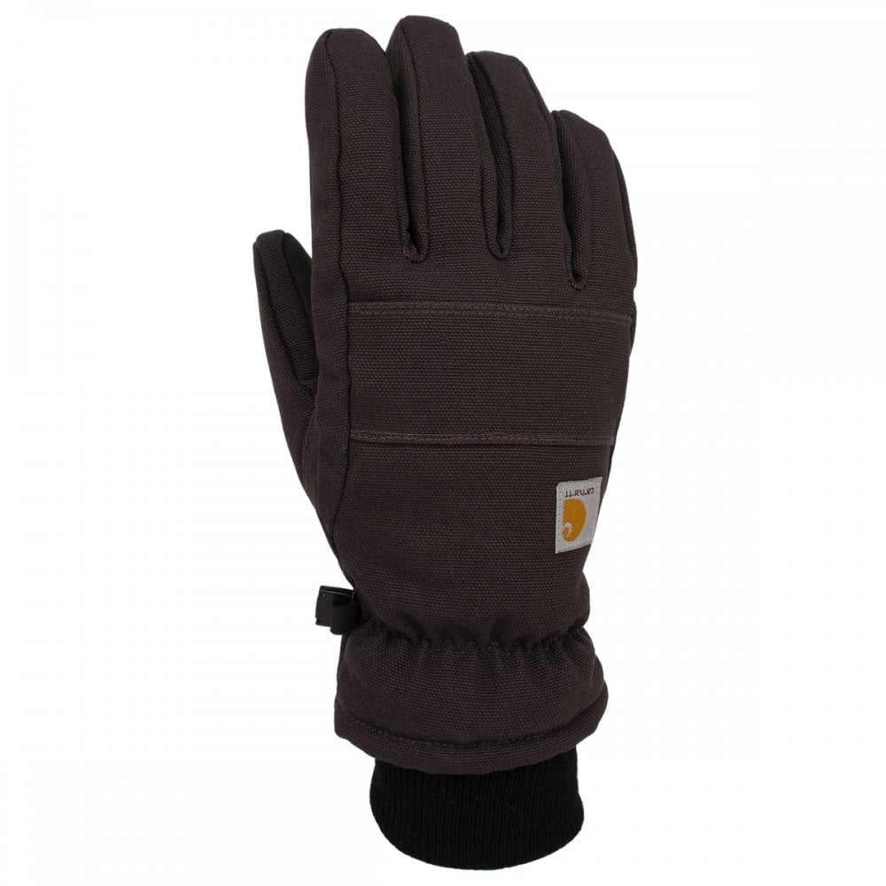 GL0781W Insulated Duck Sythetic Leather Touch-Sensitive Knit Cuff Glove