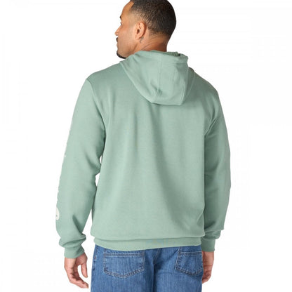 K288 Loose Fit Midweight Logo Sleeve Graphic Sweatshirt