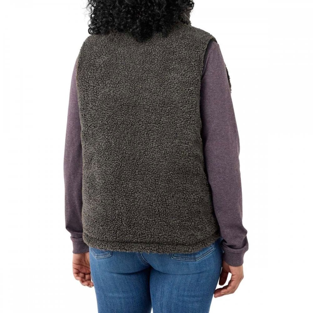 105607 Womens Relaxed Fit Montana Insulated Vest Black L *One Size Only - Outlet Store*
