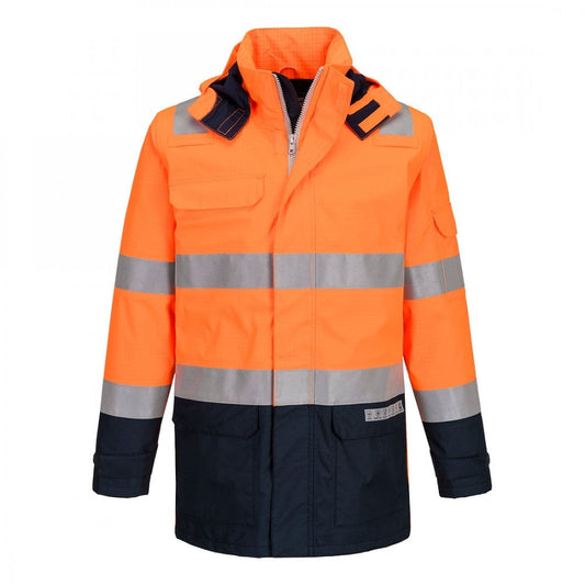 FR605 Bizflame Rain+ Hi-Vis Light Arc Jacket