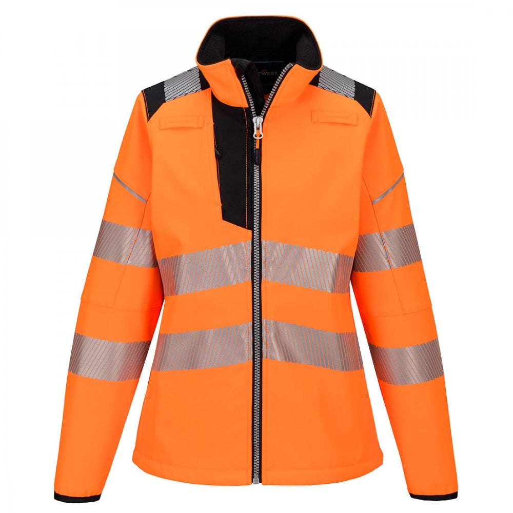 PW381 PW3 Hi-Vis Womens Softshell