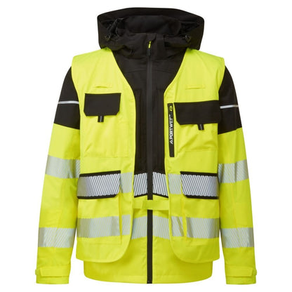 BX323 Ultimate Modular Hi-Vis 3-in-1 Rain Jacket
