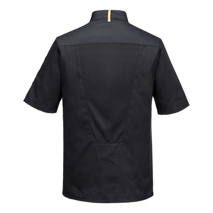 C739 Chef's Mesh Air Pro Asymmetrical Jacket S/S