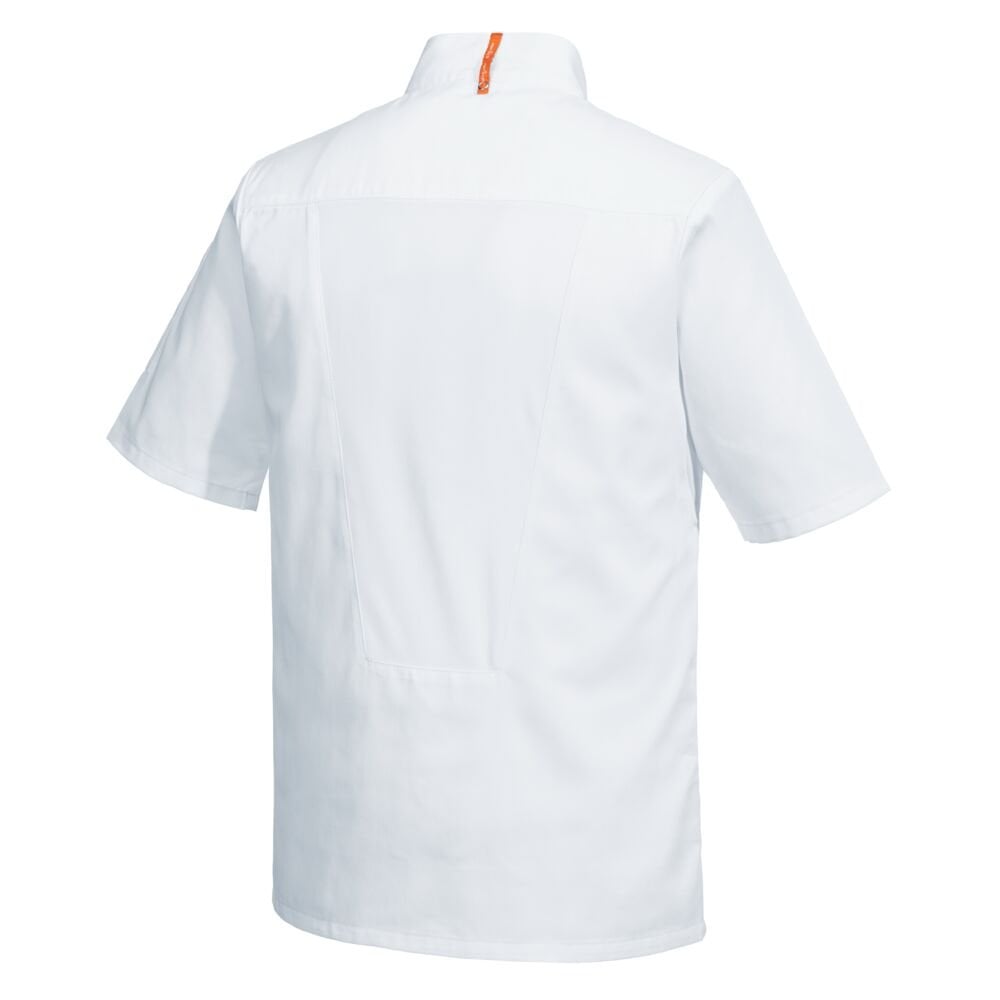C739 Chef's Mesh Air Pro Asymmetrical Jacket S/S